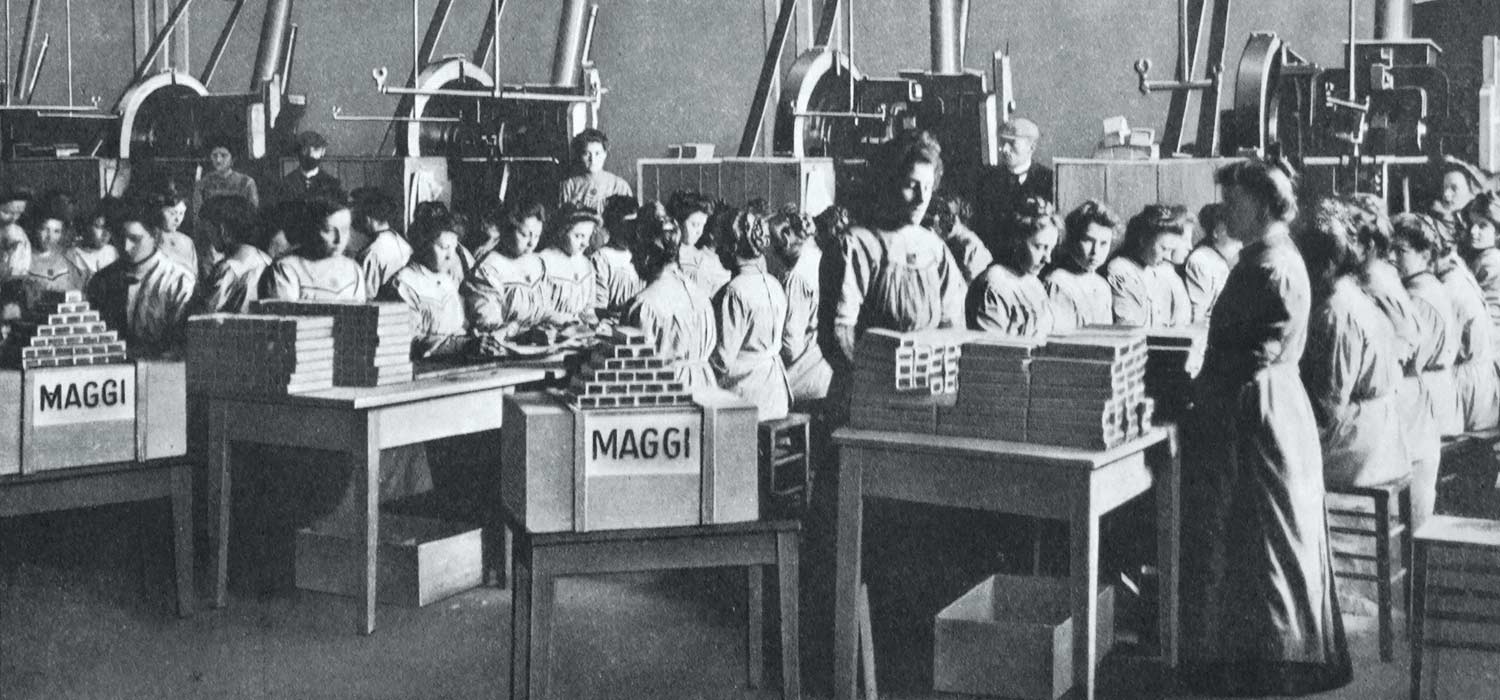 1899. - proizvodnja MAGGI tečnog začina u Singenu